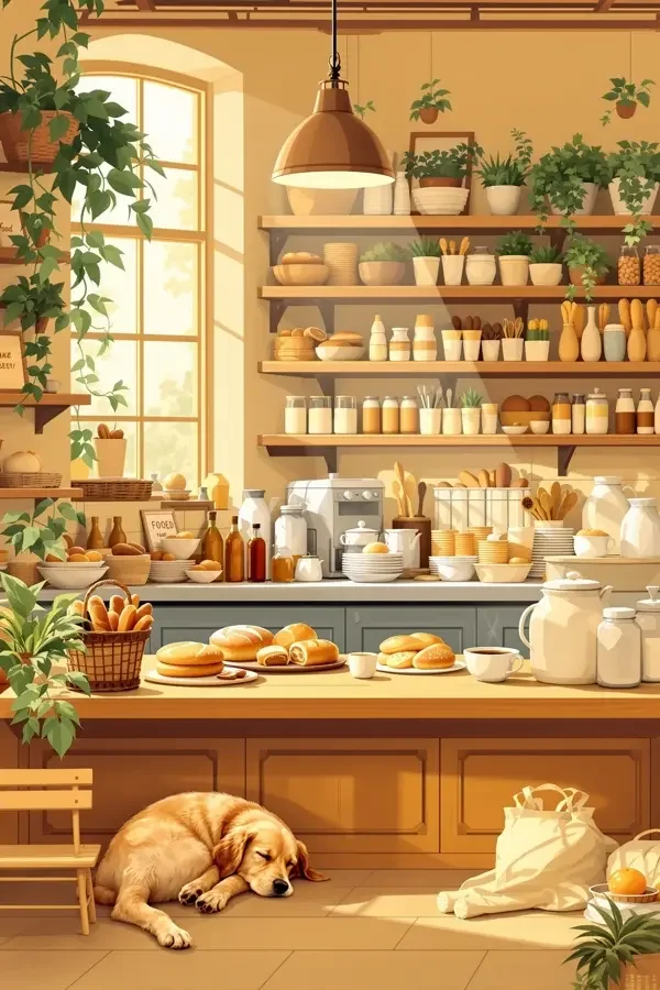 暖阳烘焙屋 高清海报 - 抖音视频