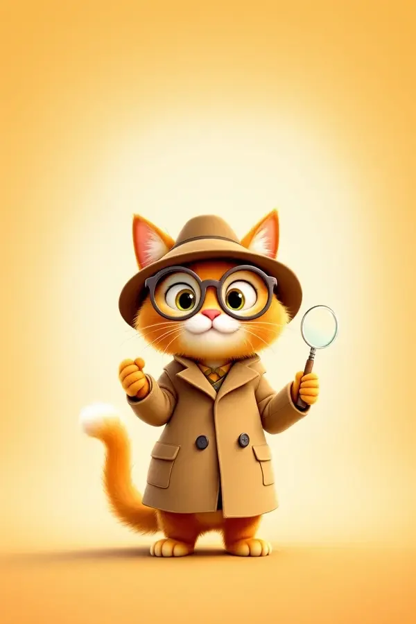 猫咪侦探社 高清海报 - 抖音视频